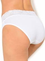 Трусики-слипы Dolce Cinture с кружевным пояском Janira