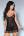 Пеньюар, сорочка и трусики Melisenda черный LivCo Corsetti Fashion