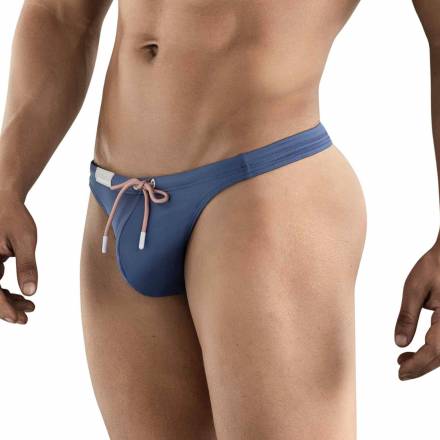Синие мужские плавки-тонги Rio Swimsuit Thong Clever Masculine Underwear