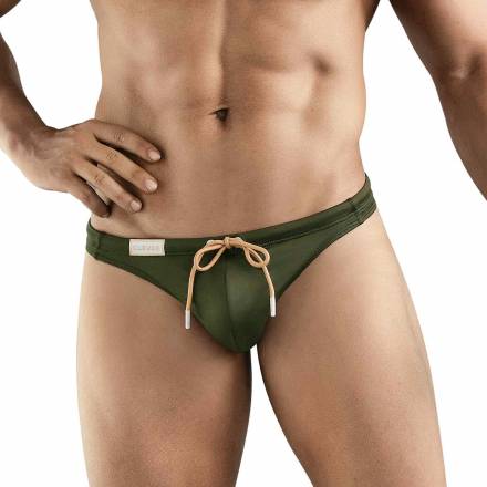 Зеленые мужские плавки-тонги Rio Swimsuit Thong Clever Masculine Underwear