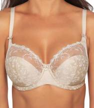 Бюстгальтер с мягкой чашкой, мелкими цветами и вышивкой AVA