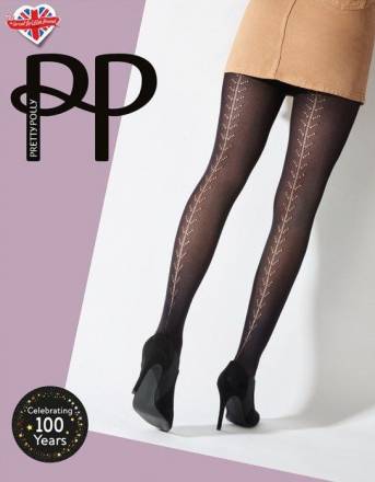 Мягкие колготки с элегантным швом Pretty Polly