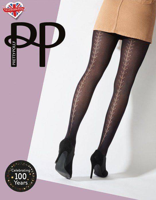Мягкие колготки с элегантным швом Pretty Polly